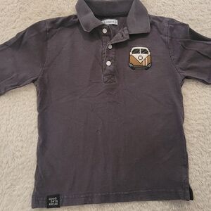 Mayoral Navy Polo Top with Camper Van Patch